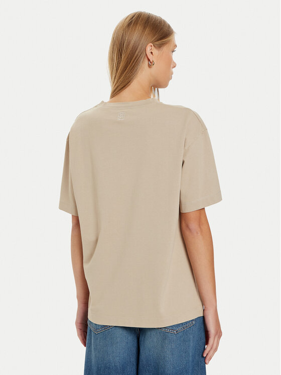 Marella Marella T-Shirt Riserva 2423976024 Szary Relaxed Fit