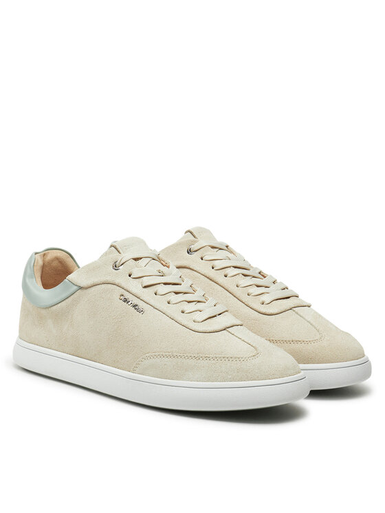 Calvin Klein Calvin Klein Sneakersy Cupsole Lace Up - Sue HW0HW02436 Beżowy