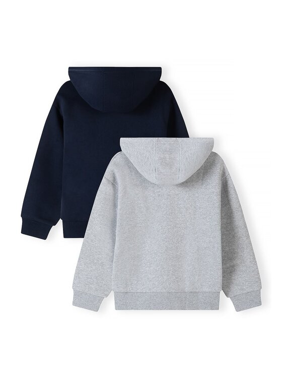 minoti minoti Bluza 33FLEECE287 Granatowy Regular Fit
