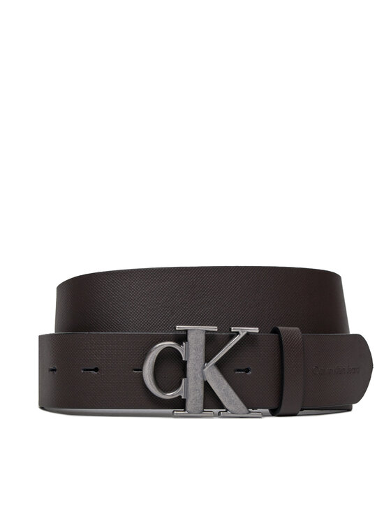 Curea pentru Bărbați Calvin Klein Jeans Ro Mono Plaque Lthr Belt 40Mm K50K511418 Maro