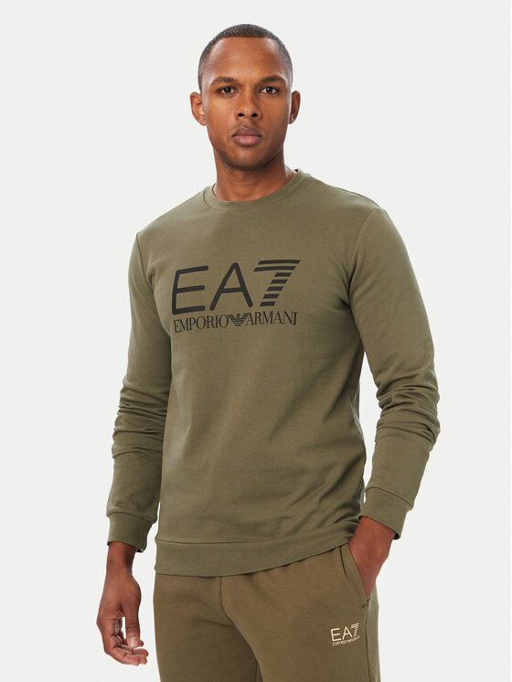 EA7 Emporio Armani EA7 Emporio Armani Bluza 7M002278 AF22266 U7014 Khaki Regular Fit