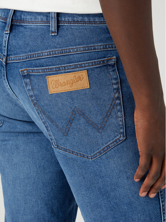 Wrangler Wrangler Jeans Texas W12S84Z89 112330696 Blu Slim Fit
