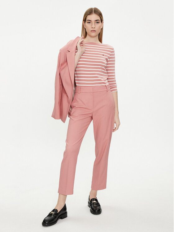 Tommy Hilfiger Tommy Hilfiger Palaidinė New Cody WW0WW40589 Rožinė Slim Fit
