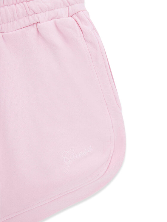 Guess Guess Pantaloncini sportivi J6GD11 KAD74 Rosa chiaro Regular Fit