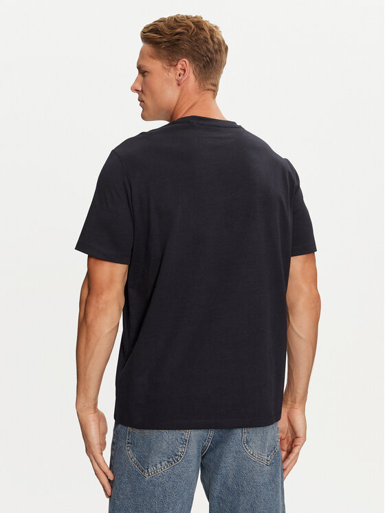 Guess Guess T-Shirt M4YI0A KCCM1 Granatowy Regular Fit