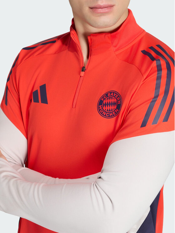 adidas adidas Bluza techniczna FC Bayern Tiro 25 Competition Training Czerwony Slim Fit