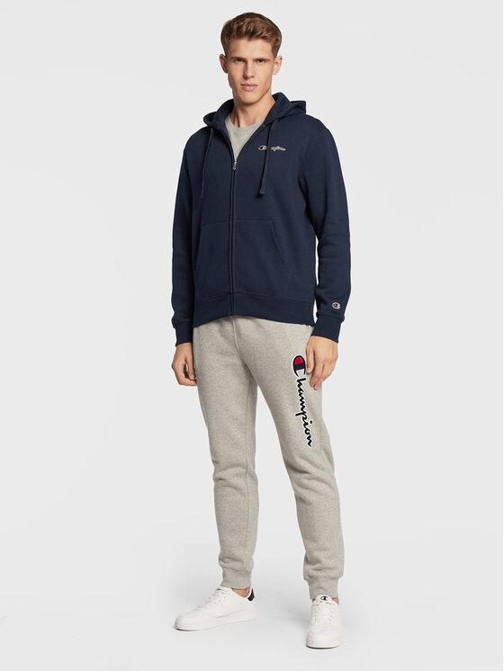 Felpa 217864 Blu scuro Regular Fit