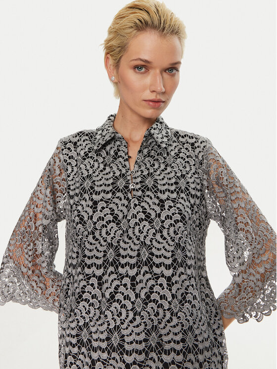 Bruuns Bazaar Bruuns Bazaar Vsakodnevna obleka Bignon BBW4129 Siva Regular Fit
