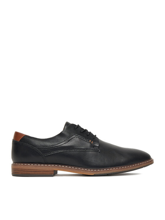 Lanetti Lanetti Halbschuhe CEO-1896 124AM Schwarz