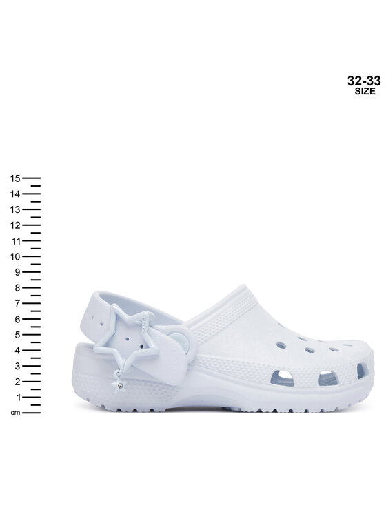 Crocs Crocs Klapki Classic Star Buckle Clog 213941 Niebieski jasny