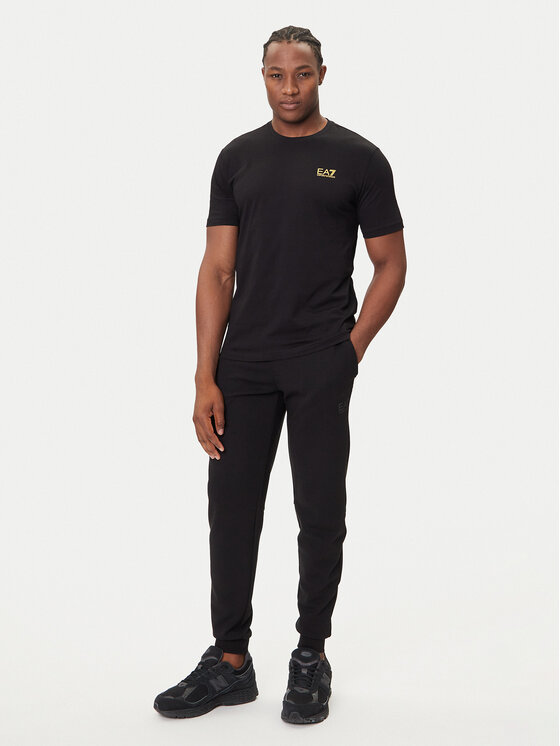 EA7 Emporio Armani EA7 Emporio Armani T-Shirt 7M000567 AF10375 MC004 Czarny Regular Fit
