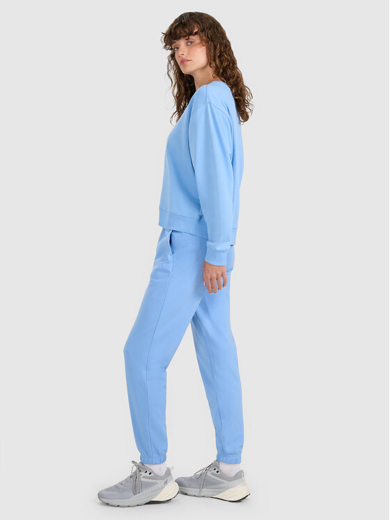 4F 4F Spodnie dresowe 4FWMM00TTROF1138-32S Granatowy Regular Fit