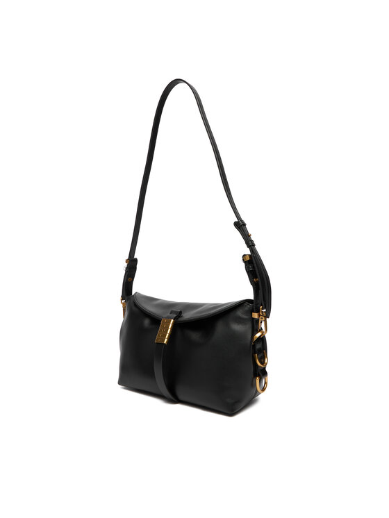 PINKO PINKO Дамска чанта Saddle Baguette Mini AI 25-26 PLTT 105895 A1ZX Черен