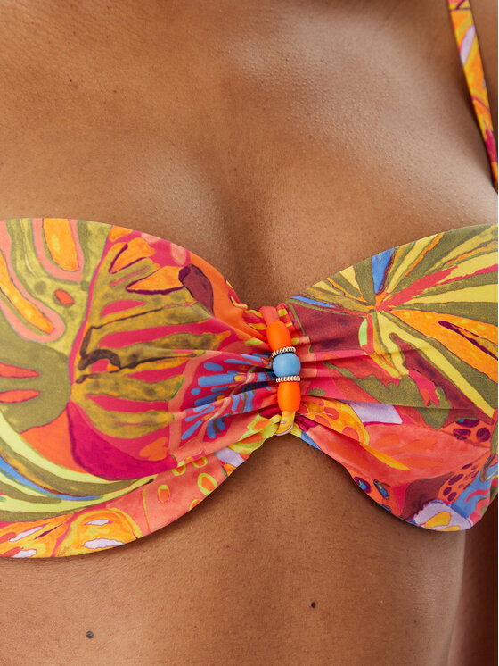 Selmark Selmark Góra od bikini BN916 Pomarańczowy