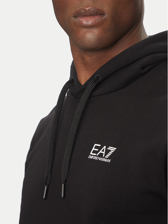 EA7 Emporio Armani EA7 Emporio Armani Mikina 7M000570 AF10377 MC001 Černá Regular Fit