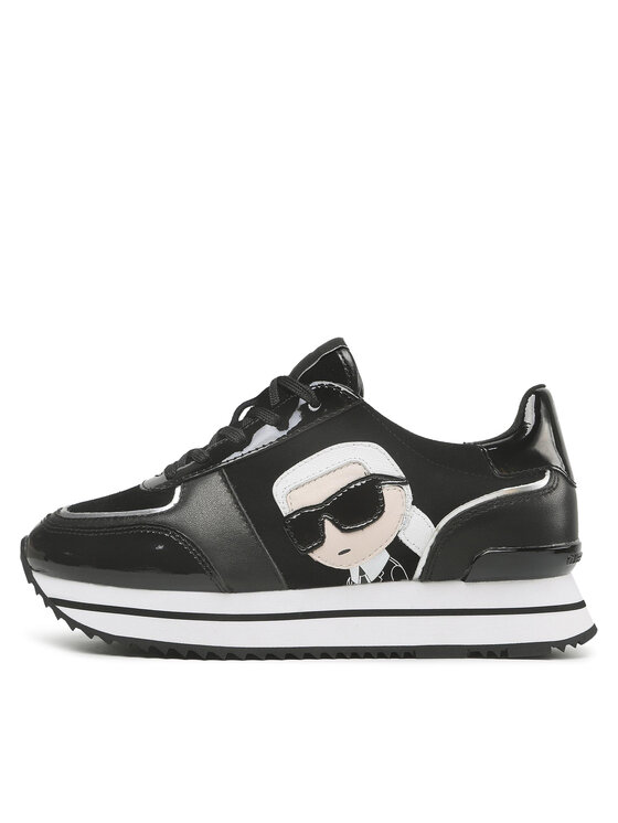 KARL LAGERFELD KARL LAGERFELD Laisvalaikio batai KL61930N Juoda