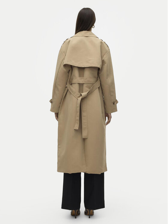 Vero Moda Vero Moda Trench Chloe 10300263 Bej Regular Fit