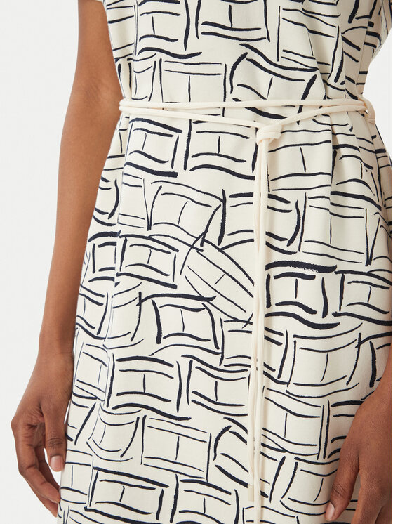 Tommy Hilfiger Tommy Hilfiger Ikdienas kleita WW0WW49772 Gaiši bēša Regular Fit