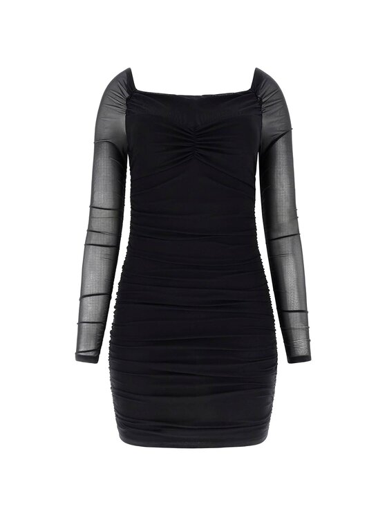 Guess Guess Sukienka codzienna 180179 Czarny Classic Fit