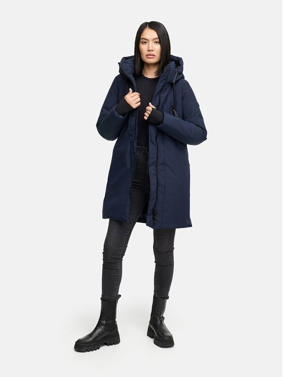Navahoo Navahoo Kurtka zimowa Winterzart Niebieski Regular Fit
