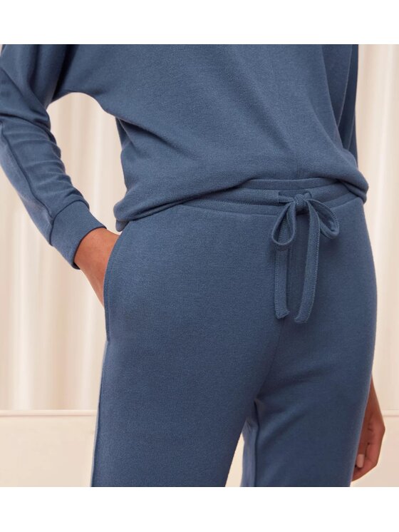 Triumph Triumph Spodnie piżamowe Cozy Comfort Cozy Trouser Szary Jogger Fit