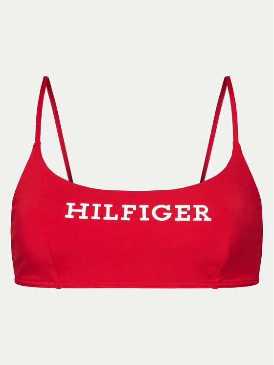 Tommy Hilfiger Tommy Hilfiger Gornji dio kupaćeg kostima UW0UW05302 Crvena