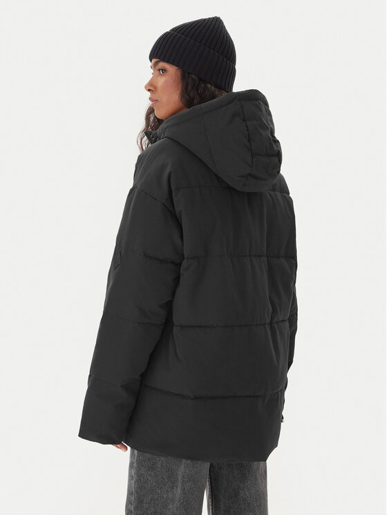 Roxy Roxy Зимно палто ERJJK03666 Черен Regular Fit