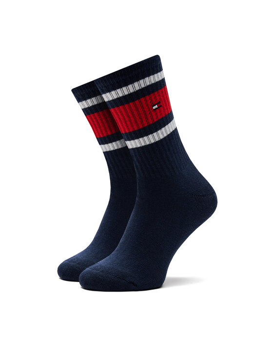 Tommy Hilfiger Tommy Hilfiger Dlhé ponožky 701229942 Tmavomodrá