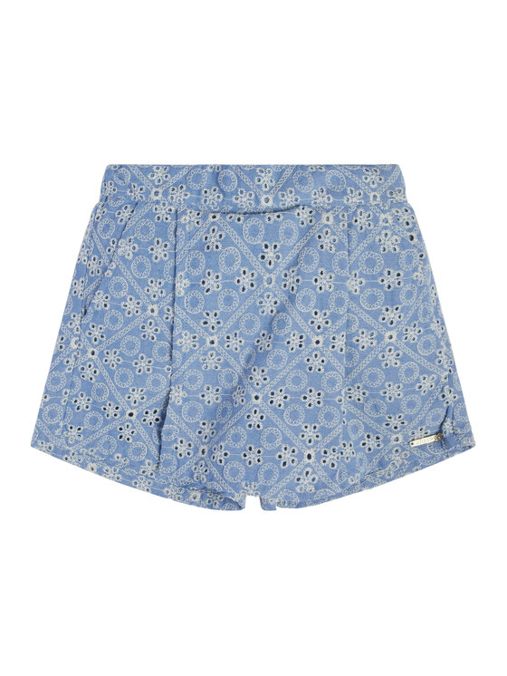 Guess Guess Bavlnené šortky J3RD20 WF6Q0 Modrá Loose Fit