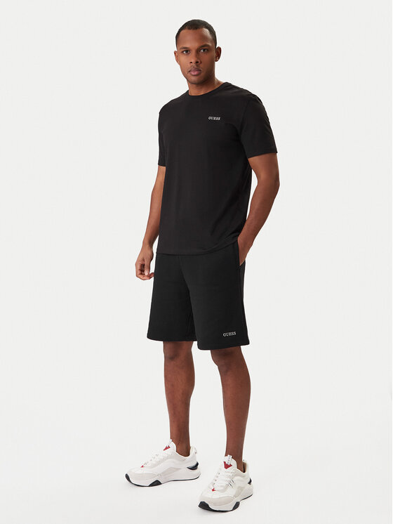Guess Guess T-Shirt Z6RI17 I3Z14 Czarny Regular Fit