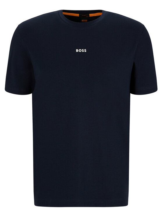 BOSS Boss Majica 50473278 Mornarsko modra Relaxed Fit