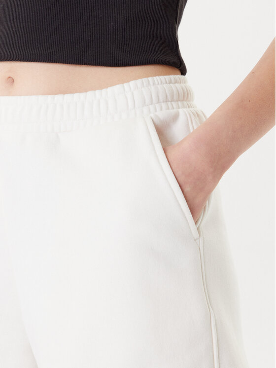 Tommy Jeans Tommy Jeans Sportske kratke hlače Linear DW0DW21152 Écru Relaxed Fit