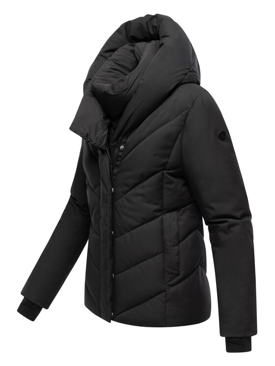 Marikoo Marikoo Kurtka zimowa Nadiraa Czarny Regular Fit