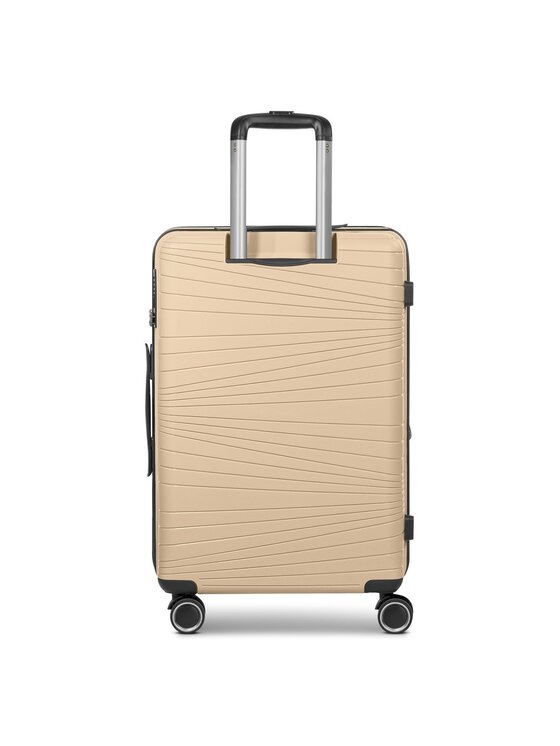 Franky Franky Walizka średnia 289130 Beżowy