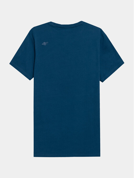 4F 4F Футболка 4FAW23TTSHM0876 Голубий Regular Fit