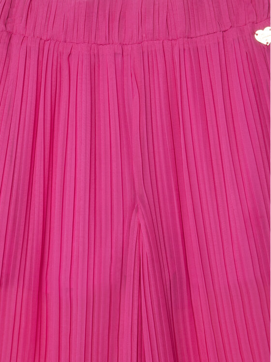 Guess Guess Pantaloni din material J5GB02 WA2T0 Roz Regular Fit