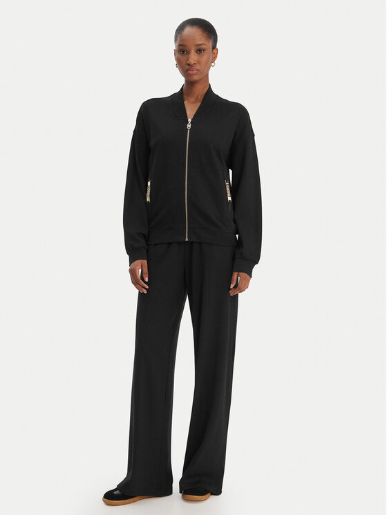 Liu Jo Sport Liu Jo Sport Bluză TA6241 JS182 Negru Regular Fit