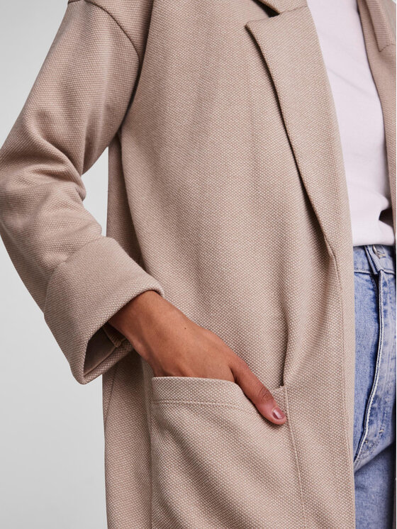 Pieces Pieces Übergangsmantel 17090175 Beige Regular Fit