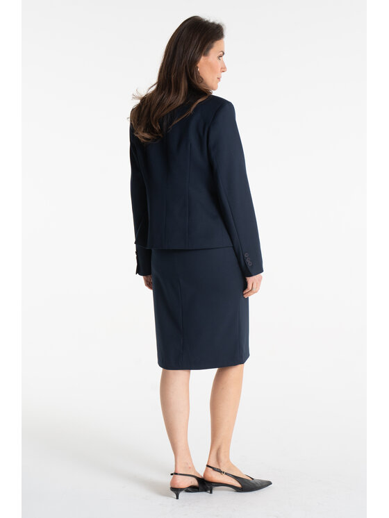 Salme Salme Marynarka Harper Granatowy Regular Fit