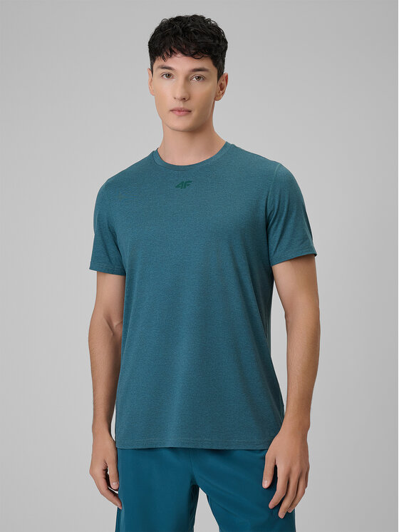 4F 4F Koszulka techniczna MULTI ACTIVE Zielony Regular Fit