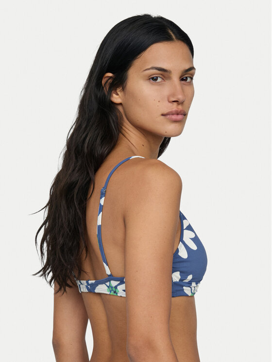 Roxy Roxy Bikini augšdaļa Printed Essentials ERJX305694 Zils