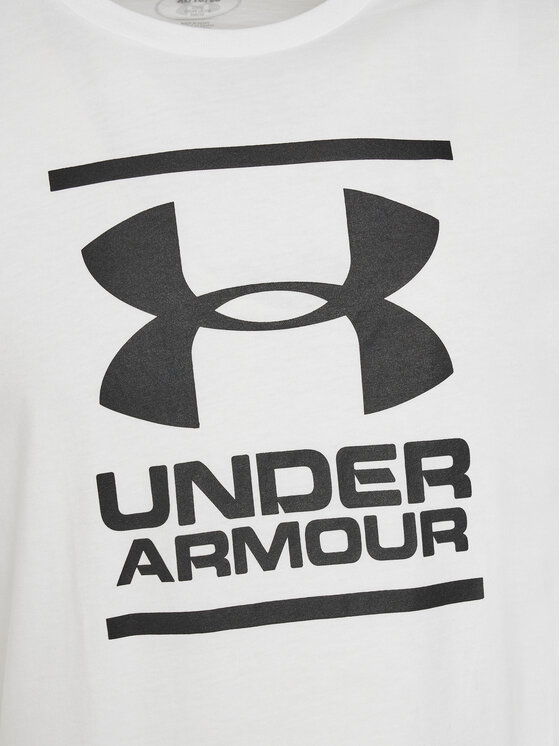 Under Armour Under Armour Funkčné tričko Ua Gl Foundation 1326849 Biela Loose Fit