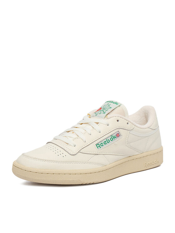 Reebok Reebok Сникърси EO-CLUB C 85 VINTAGE 100000317 Кремав