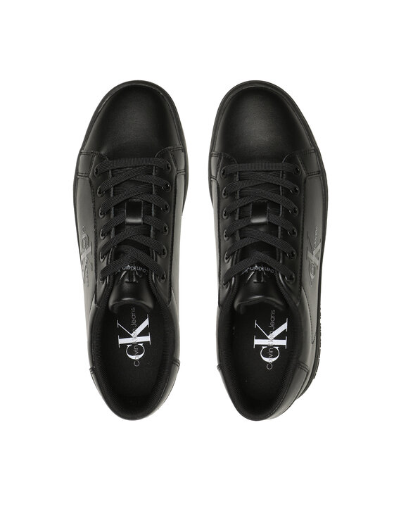 Calvin Klein Jeans Calvin Klein Jeans Sneakersy Classic Cupsole Laceup Low Lth YM0YM00491 Czarny