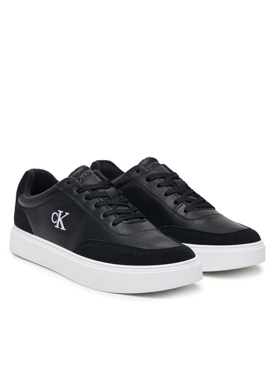 Calvin Klein Calvin Klein Αθλητικά Classic Cups Oxf Tmb Lth-Su Tc HM0HM02354 Μαύρο
