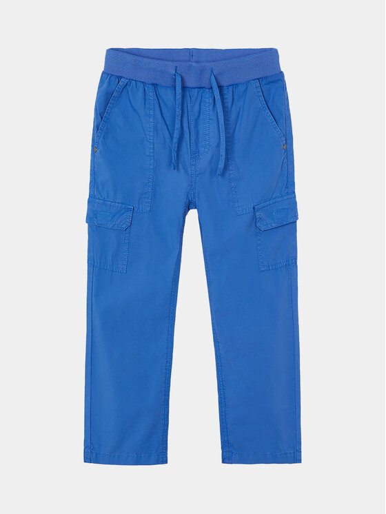 Mayoral Mayoral Medžiaginės kelnės 3545 Mėlyna Slim Fit