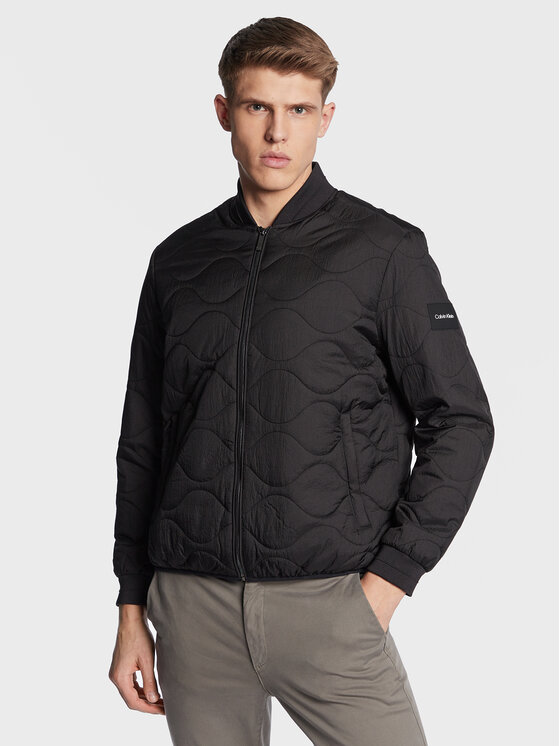 Calvin Klein Calvin Klein Преходно яке Crinkle K10K110680 Черен Regular Fit