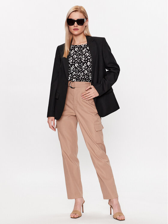 s.Oliver s.Oliver Halenka 2132617 Černá Loose Fit