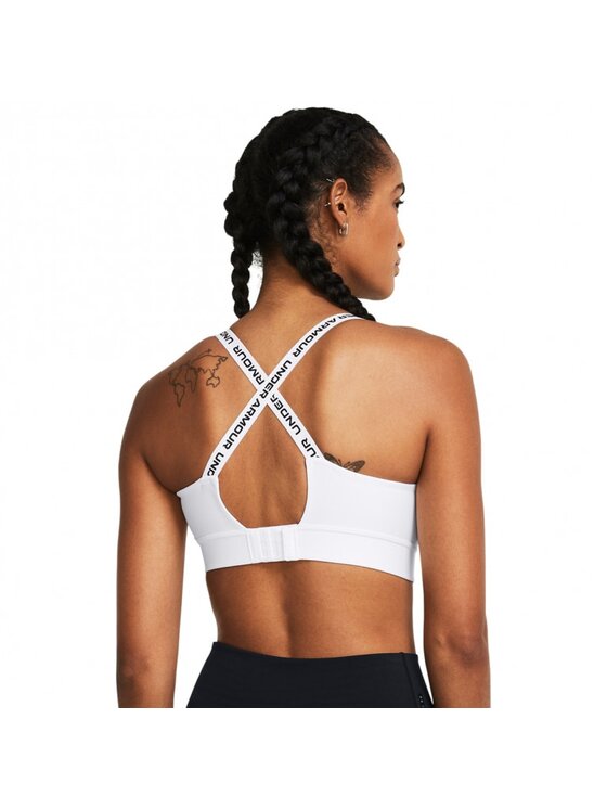 Under Armour Under Armour Biustonosz sportowy 1384123-100 Biały