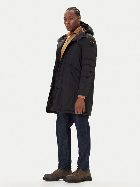 Blauer Blauer Parka Faywood 25WBLUK11140 007286 Melns Regular Fit